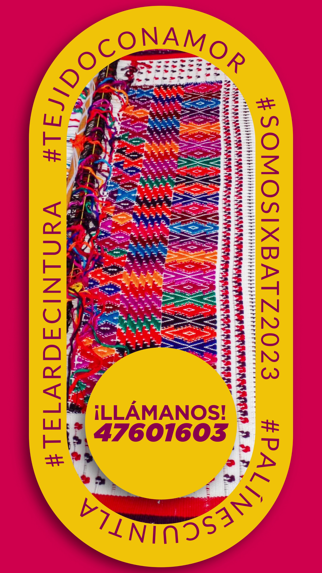 Indumentaria Poqomam originario de Palin, Escuintla hecho por Ixb'atz'